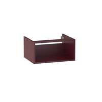 Niche sous vasque Formeo rouge grenat mat P H30xL60xP45.5 Main Image