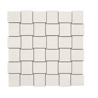 Mosaïque UNIK blanc sur trame 29.6 x 29.6 ép. 48.8 mm aspect naturel Main Image