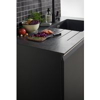 Plan de travail compact GRAPHITE sur-mesure Ep.10 mm | Lapeyre