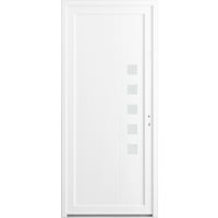Porte d'entrée Aubin PVC - Portes - Lapeyre