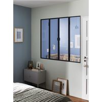 Verrière ouvrante Créative Noir 9005 H.120 x l.67 cm Main Image