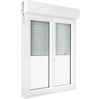 Fenêtre oscillo-battante Pria PVC avec volet roulant intégré  - Fenêtres - Lapeyre