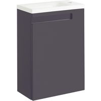 Meuble lave-mains INFINY 2 graphite L.40 version droite Main Image