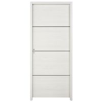 Bloc-porte ROXIE acoustique inserts noir | Lapeyre