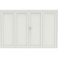 Porte de garage Aluminium Minnesota battante sur mesure-Lapeyre
