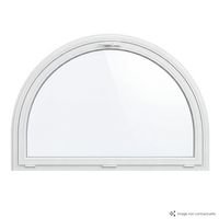 Fenêtre châssis Excellence aluminium demi-lune - Fenêtres