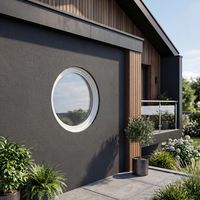 Œil-de-bœuf Excellence aluminium rond fixe - Fenêtres