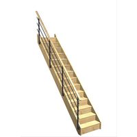 Escalier Faubourg Droit Sapin Evan  h.286 R.290 Gauche Main Image