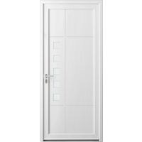 Porte d'entrée Aubin PVC - Portes - Lapeyre