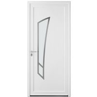 Porte d'entrée*** PVC AURAY avec barilletH.215 x l.90 droite Main Image