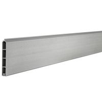 Pack 3 lames Althéa basalte avec renfort pour clôture en bois composite Main Image