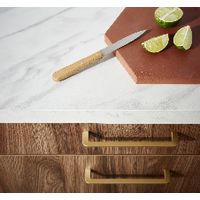 Plan de travail stratifié 38mm marbre - Cuisine - Lapeyre