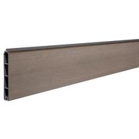 Pack 3 lames Althéa arabica avec renfort pour clôture en bois composite Main Image