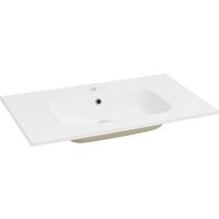 Plan vasque simple 81 cm céramique HAPPY 2 | Lapeyre