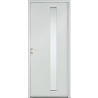 Porte d'entrée Sorbey Aluminium poignée Iris - Lapeyre