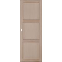 SERIE LIMITEE Porte coulissante Hêtre plaqué 3 panneaux-Usinage R8- H.204 x l.73 Main Image