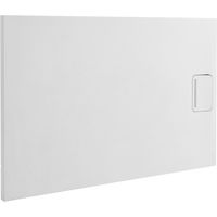 Receveur ROCHE résine ardoise blanc extraplat L.120 x l.80 Main Image