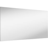 Miroir sur panneau avec cote metal reflet 120 x 60 cm Main Image