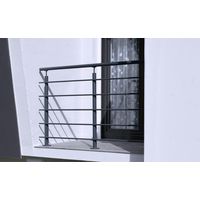 Balustrade Lisséo en aluminium à plat | Lapeyre