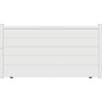 Portail coulissant FERRARE aluminium gris -Lapeyre