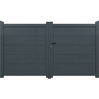Portail battant Aluminium Ferrare