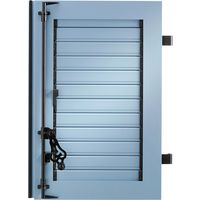 Volet aluminium isolant