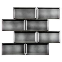 Mosaïque METRO vr.anthracite 73x14.7/trame 30x30.2cm asp.brillant motif pailleté Main Image