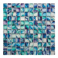 Carrelage mosaïque VERRE PAON