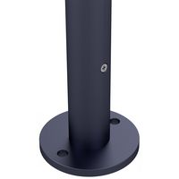 Balustrade Lisséo en aluminium - Poteau à plat - Extérieur