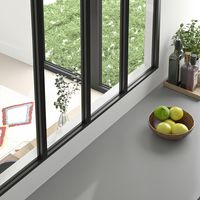 Cadre verrière aluminium noir 1 à 6 vitrages - Lapeyre