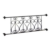 Appui Fer MALESHERBES main courante Blanc H.40 x l.110 pour Tableau l.85 à 100 Main Image
