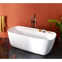 Baignoire droite acrylique BRUNEHILDE - Salle de bains