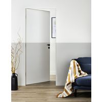 "Porte seule ROMY recoupable prépeint blanc - Lapeyre"