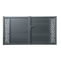 Portail battant PVC Arzal - Extérieur - Lapeyre