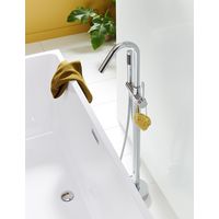 Mitigeur baignoire îlot LOAN sur pied - Salle de Bains - Lapeyre