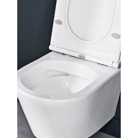 Pack WC suspendu sans bride OPUS bâti MAX sol ou mur - WC - Lapeyre