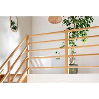 Balustrade en bois massif Eden