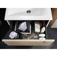 Meuble sous-vasque 60 cm sans plan 2 tiroirs INFINY︱Lapeyre