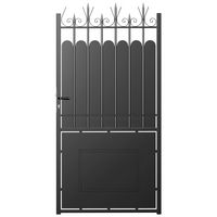 Portillon acier  MODELE A plein sur mesure Main Image
