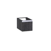 Bas 1 tiroirs Formeo ardoise anthracite P/bla H30xL30xP45.5 Main Image