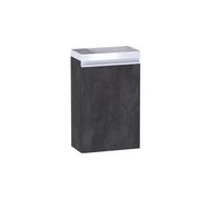 Lave main 1 porte Formeo ardoise anthracite P/bla H60xL40xP22 G Main Image