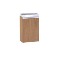 Lave main 1 porte Formeo chene casella naturel P/bla H60xL40xP22 G Main Image