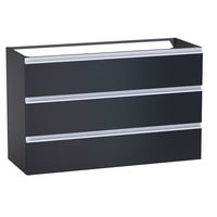 Sous vasque 3 tiroirs Formeo bleu profond P/bla H75xL120xP45.5 Main Image