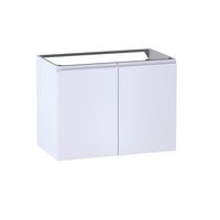 Sous vasque 2 portes Formeo blanc mat P/bla H60xL80xP45.5 Main Image