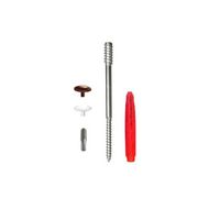 Kit de fixation pour fenêtre bois