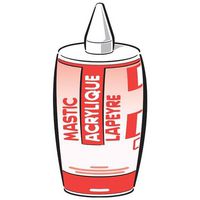 Mastic silicone pour fenêtres et portes