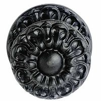 Bouton de tirage Lorraine fer noir