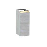 Bas 1 porte gain de place Formeo travertin P/dor H75xL30xP38.5 D Main Image