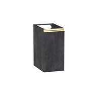 Bas 1 porte Formeo ardoise anthracite P/dor H60xL30xP45.5 D Main Image