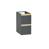 Bas 2 tiroirs Formeo vert zénith mat P/dor H60xL30xP45.5 Main Image